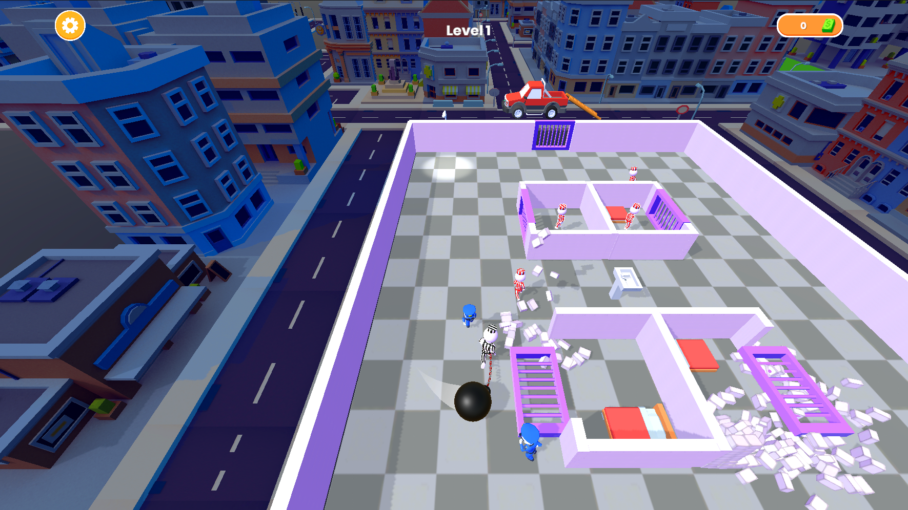 اسکرین شات 8 بازی Prison Wreck - Jailbreak Game