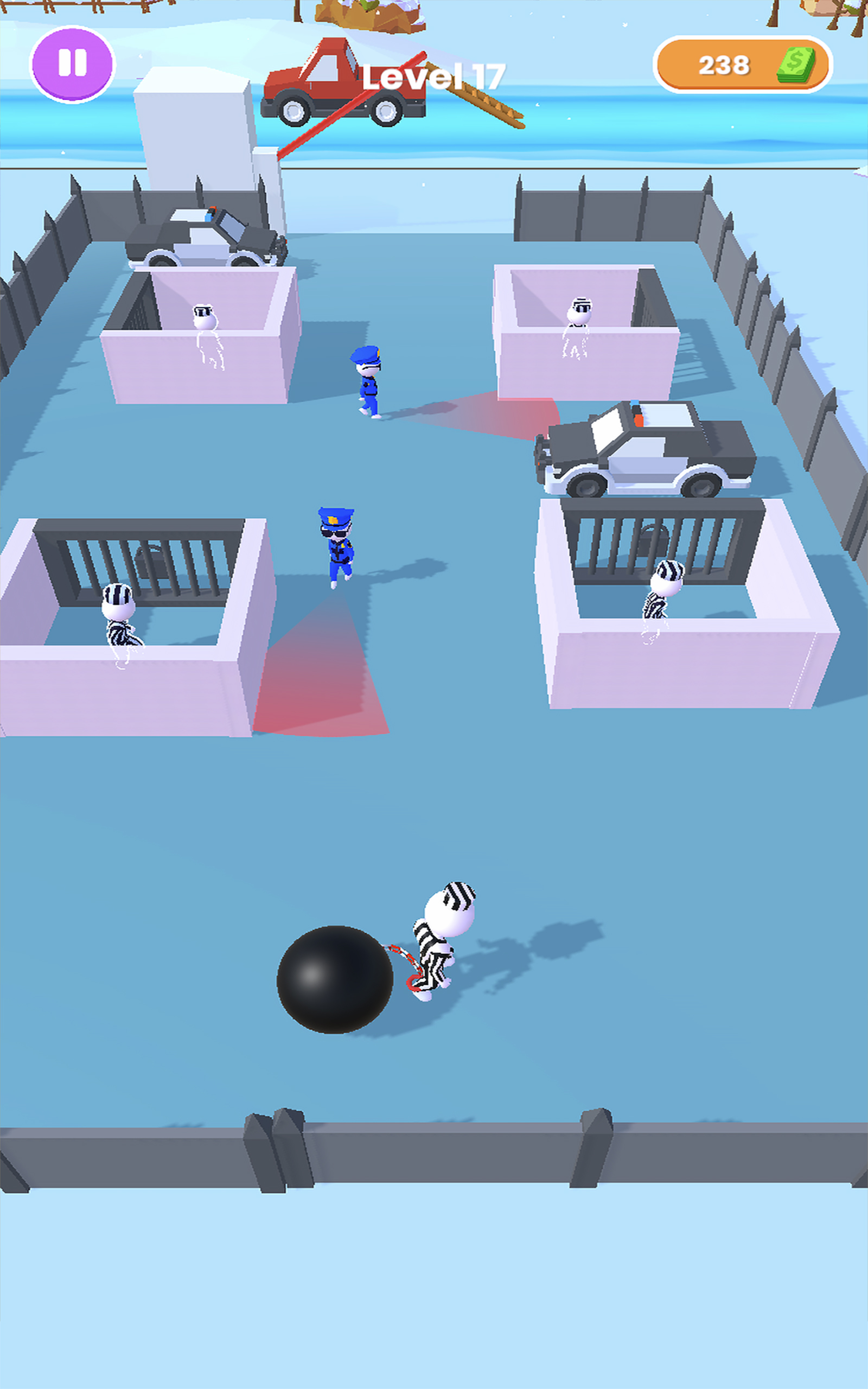 اسکرین شات 2 بازی Prison Wreck - Jailbreak Game