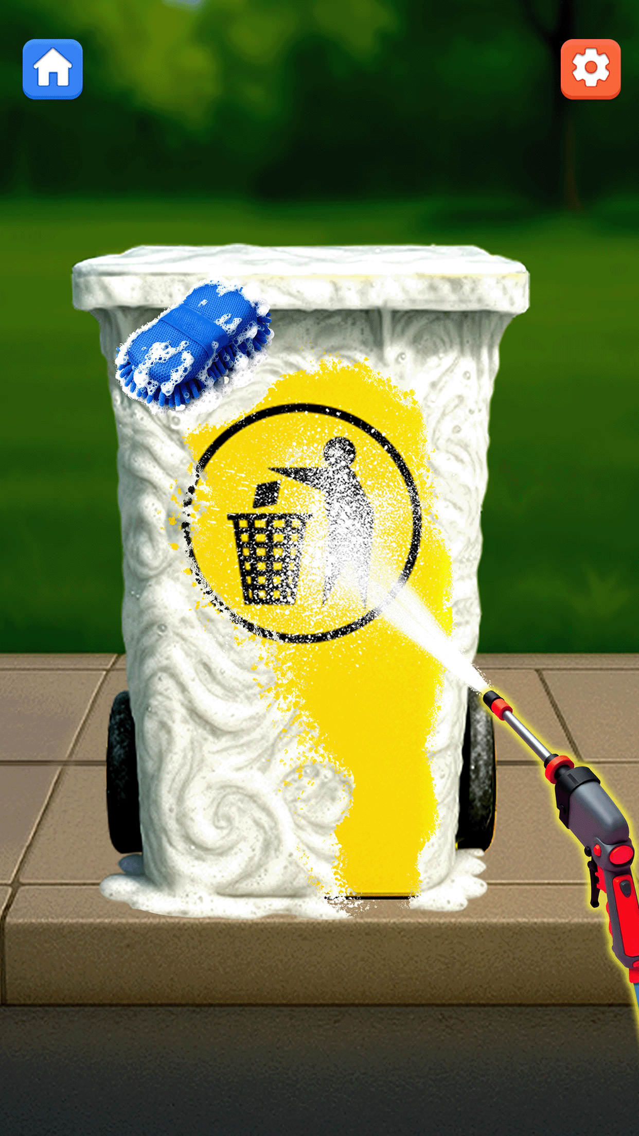 اسکرین شات 6 بازی Home ASMR Makeover: Wash Games