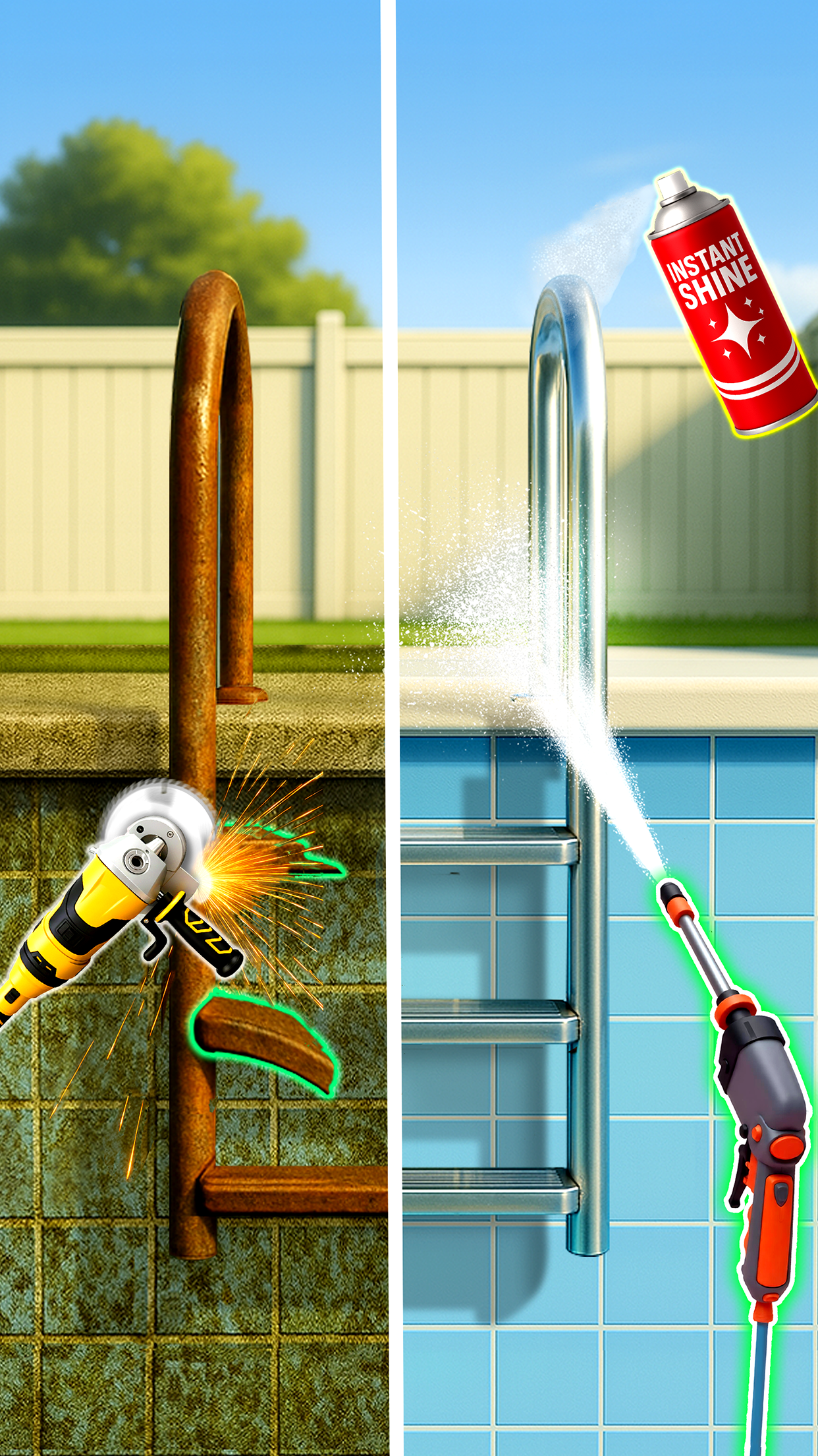 اسکرین شات 3 بازی Home ASMR Makeover: Wash Games