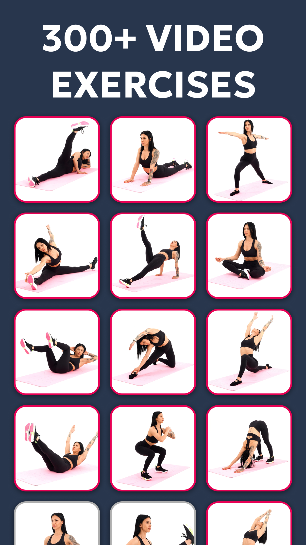 اسکرین شات 5 برنامه Home Workouts for Women