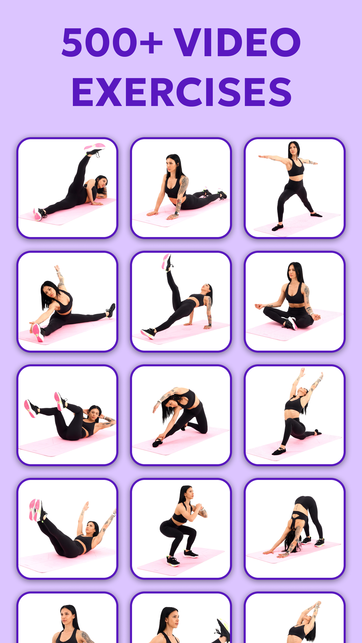 اسکرین شات 6 برنامه Home Workouts for Women, UpFit