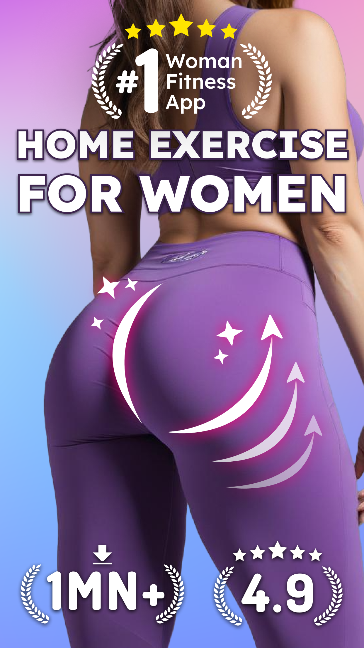 اسکرین شات 1 برنامه Home Workouts for Women