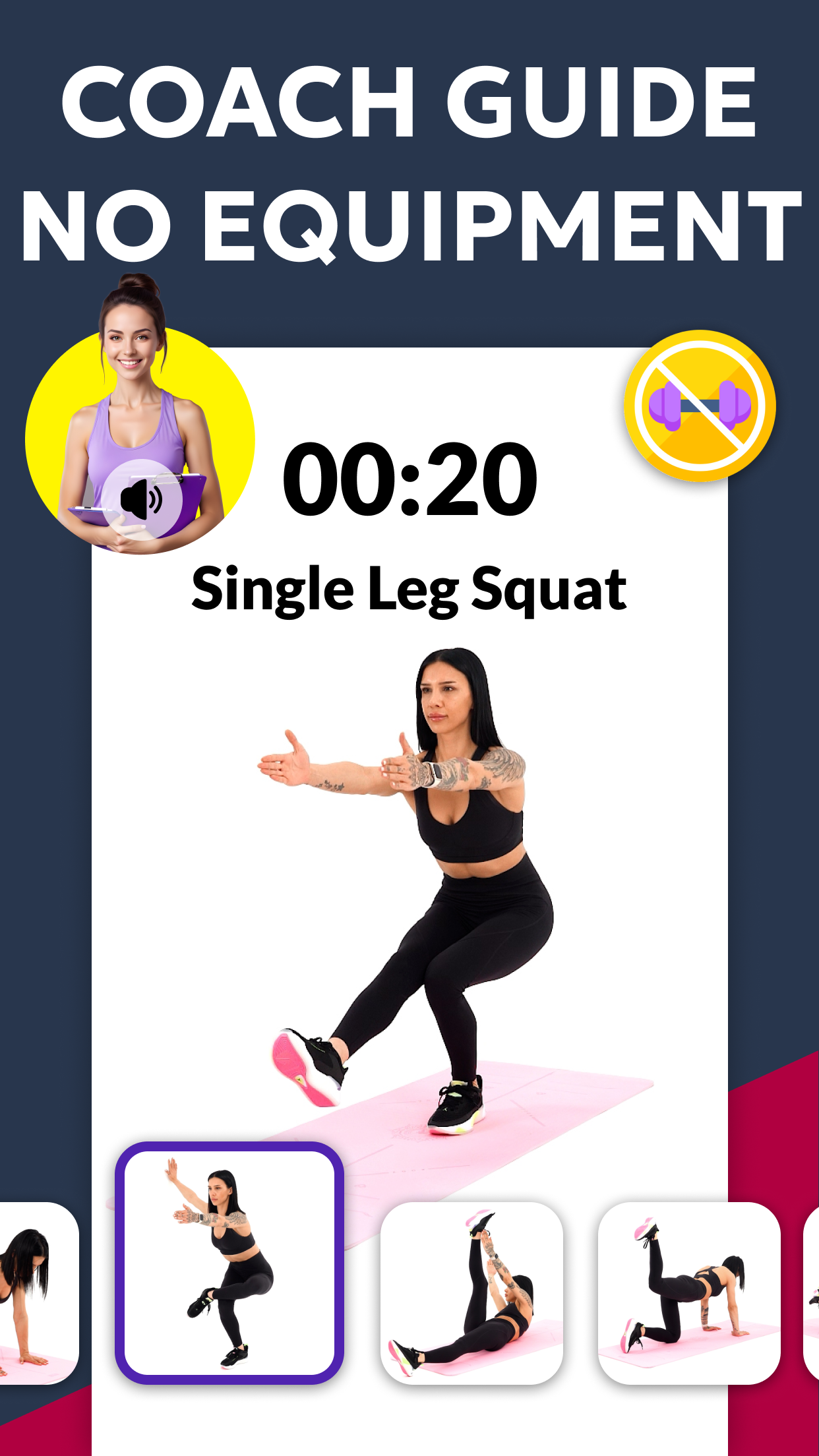اسکرین شات 2 برنامه Home Workouts for Women