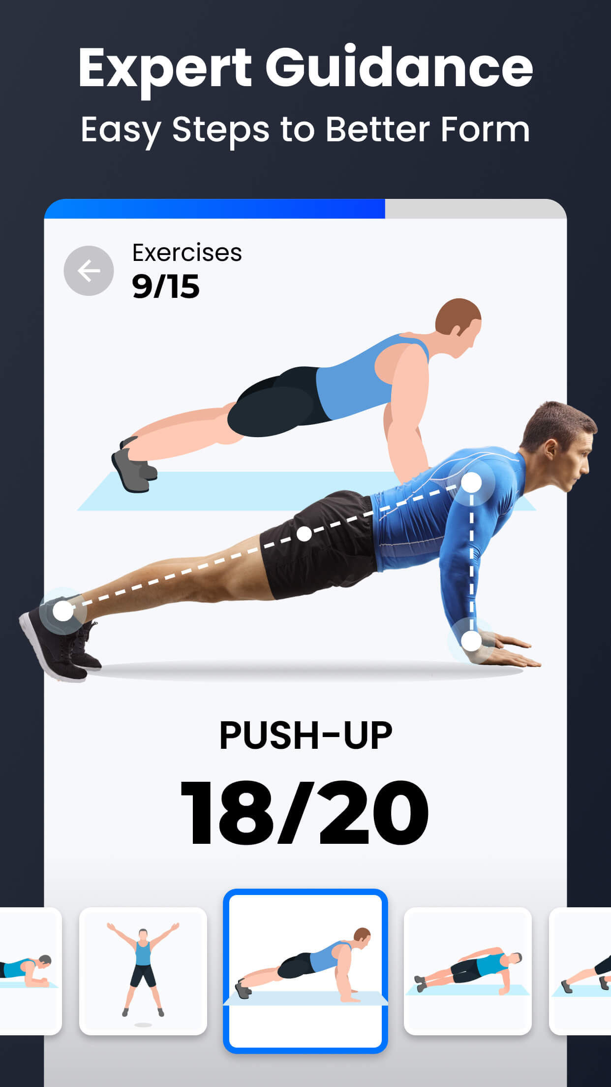 اسکرین شات 8 برنامه Home Workout - No Equipment