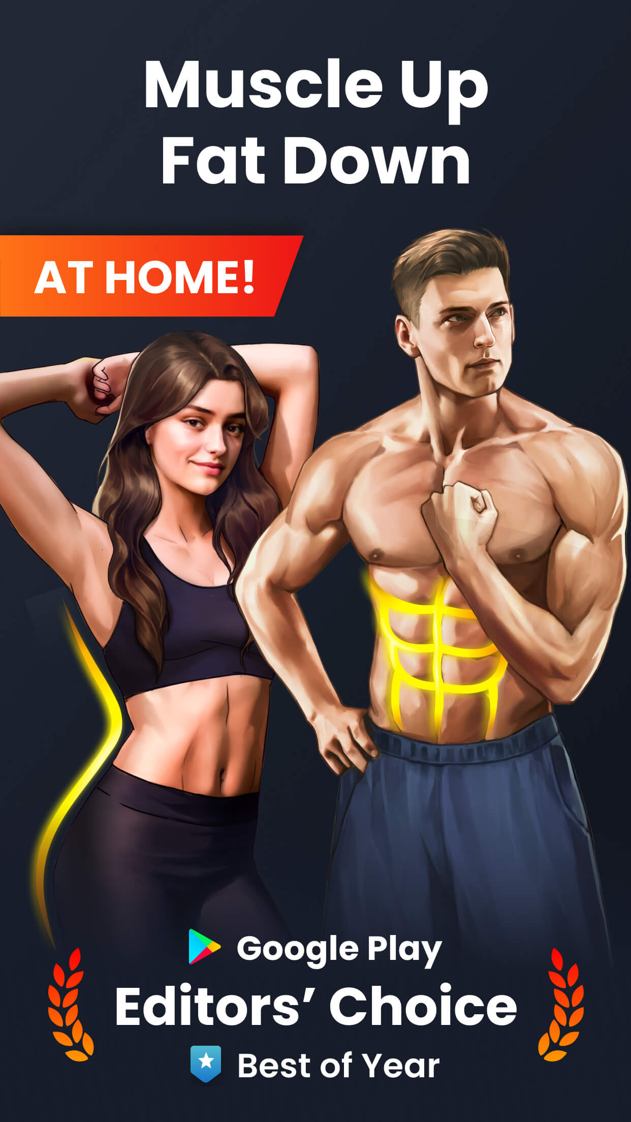 اسکرین شات 1 برنامه Home Workout - No Equipment