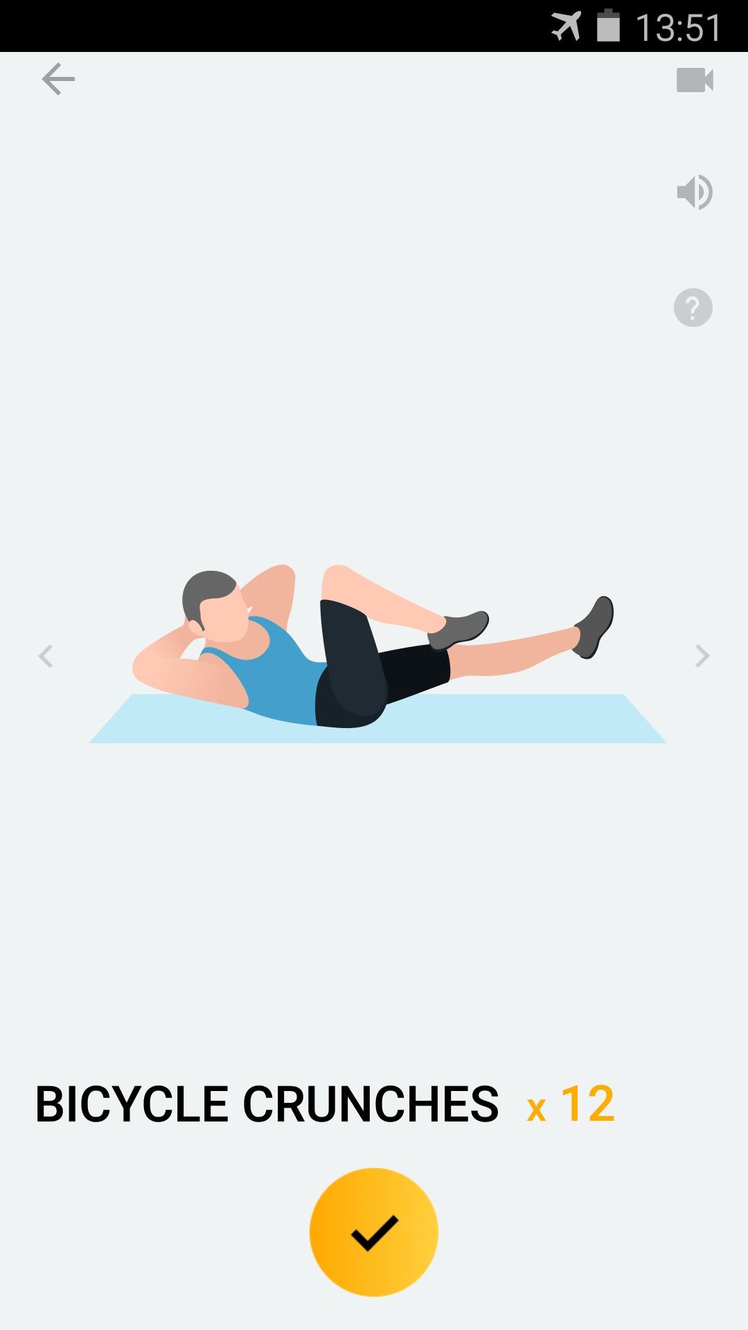 اسکرین شات 3 برنامه Home Workout for Men