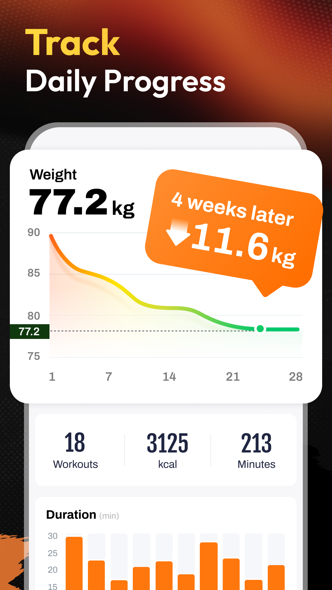 اسکرین شات 8 برنامه Home Workout App: Fitness
