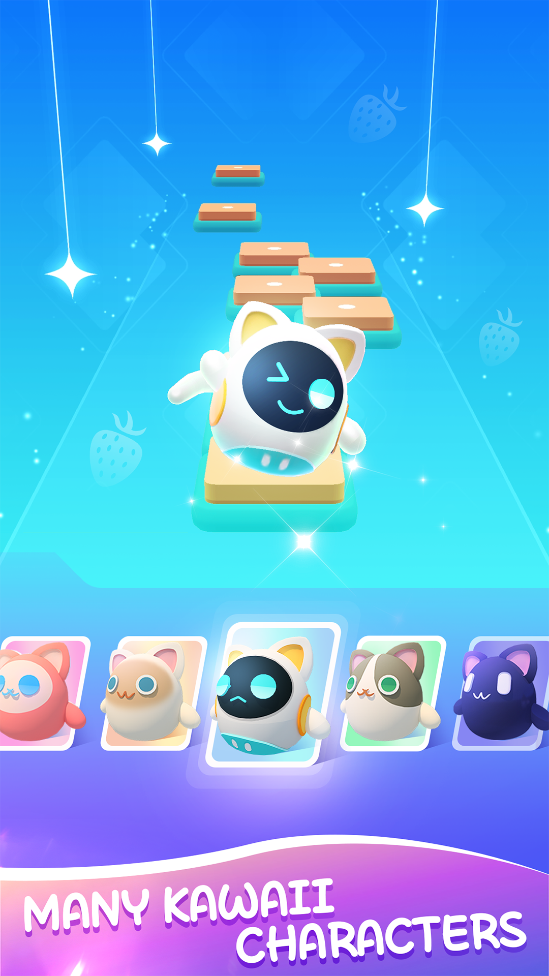 اسکرین شات 5 بازی Meow Hop: Cute Cats & Music