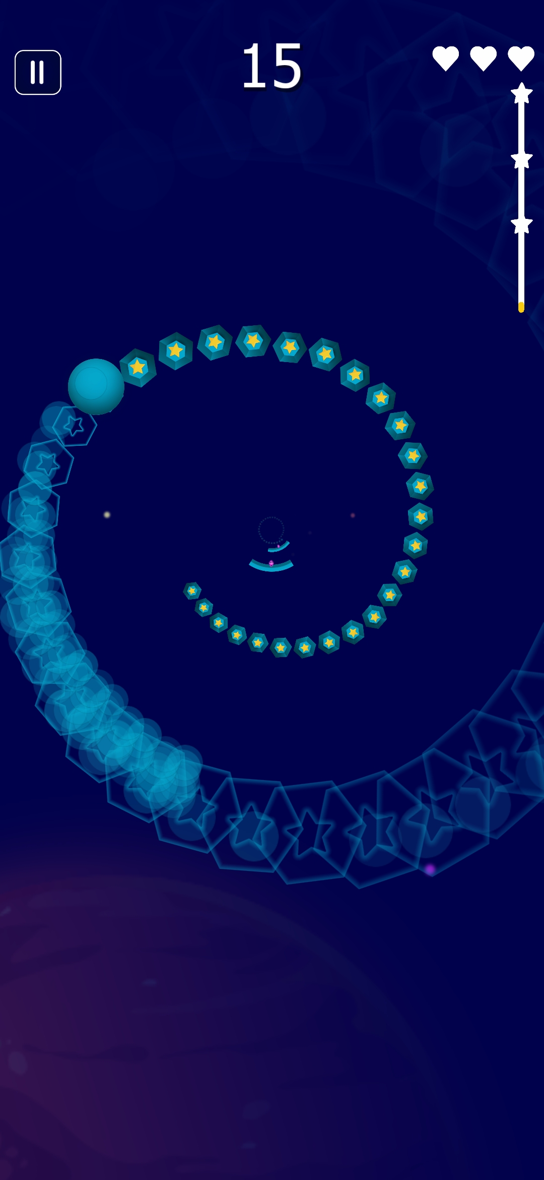 اسکرین شات 4 بازی Dancing Color: Smash Circles