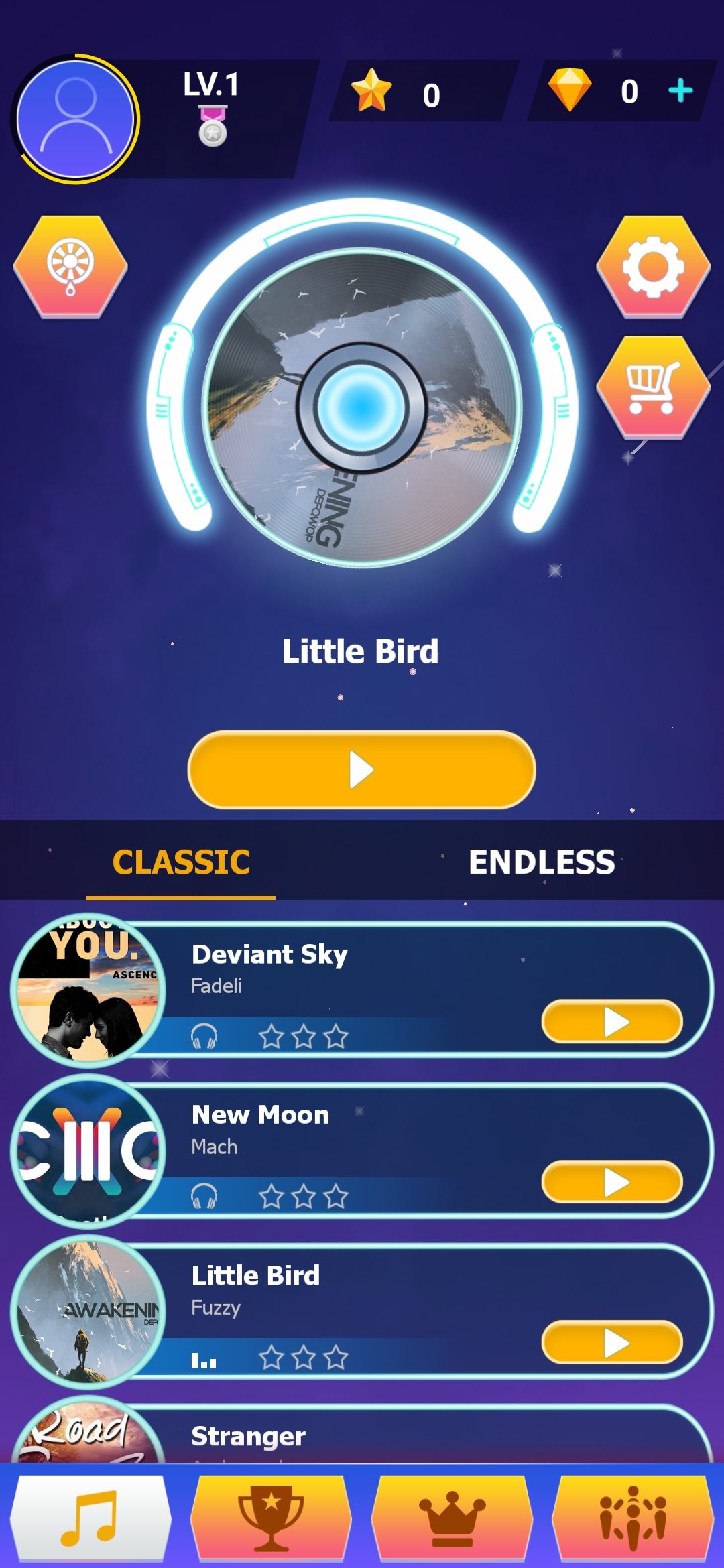 اسکرین شات 2 بازی Dancing Color: Smash Circles