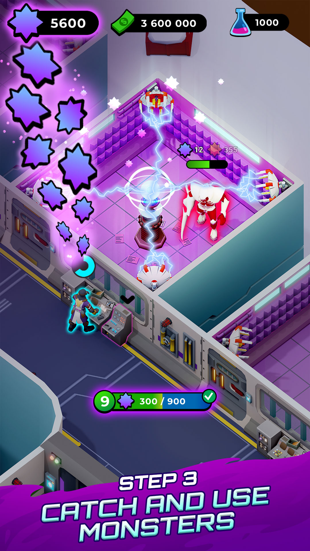 اسکرین شات 3 بازی Idle Anomaly: Alien Control