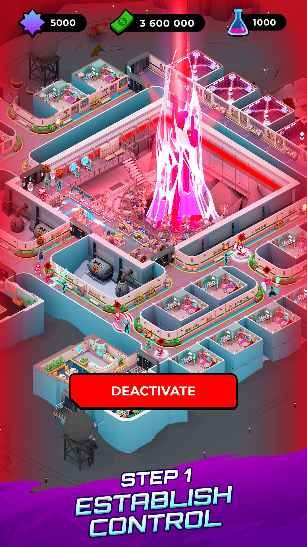 اسکرین شات 1 بازی Idle Anomaly: Alien Control
