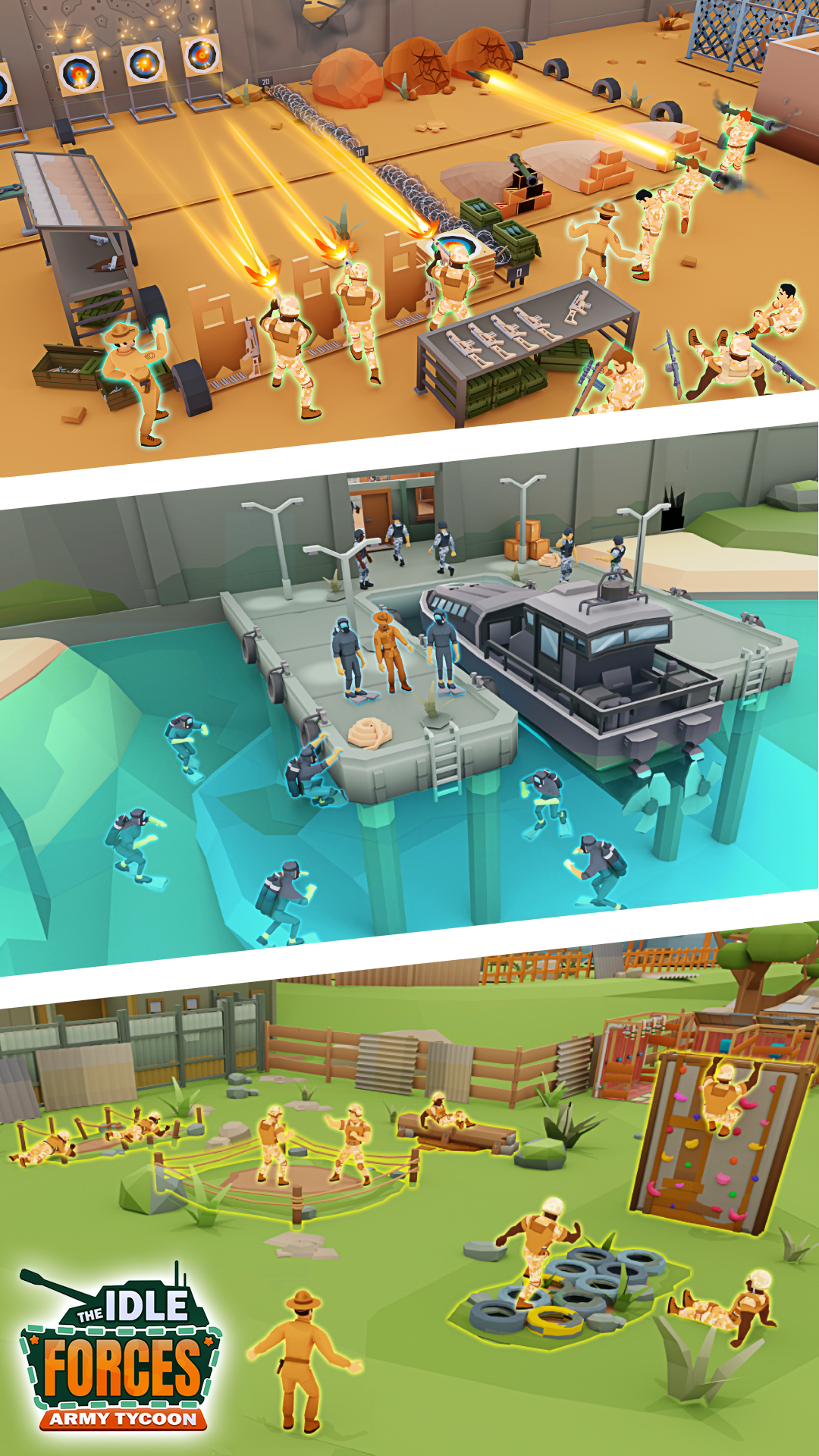 اسکرین شات 7 بازی The Idle Forces: Army Tycoon