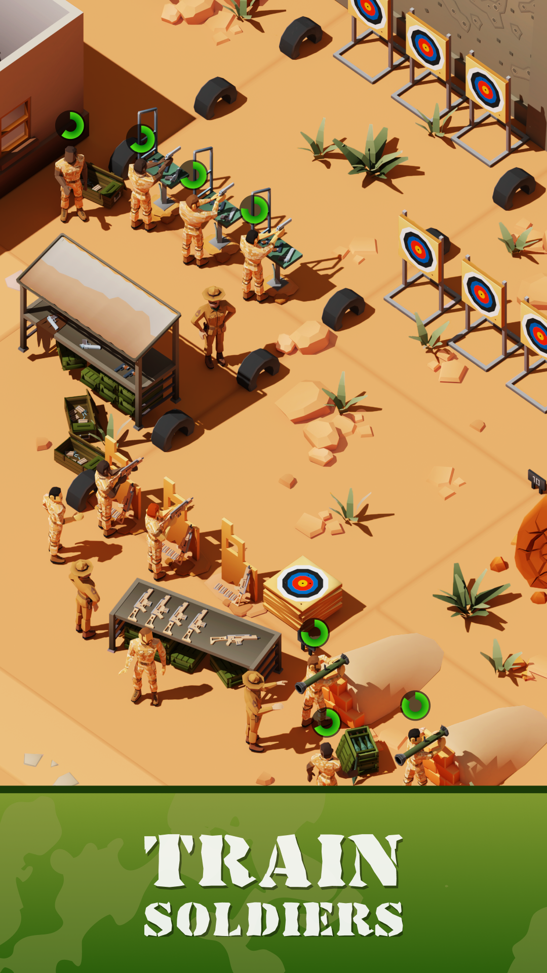 اسکرین شات 1 بازی The Idle Forces: Army Tycoon
