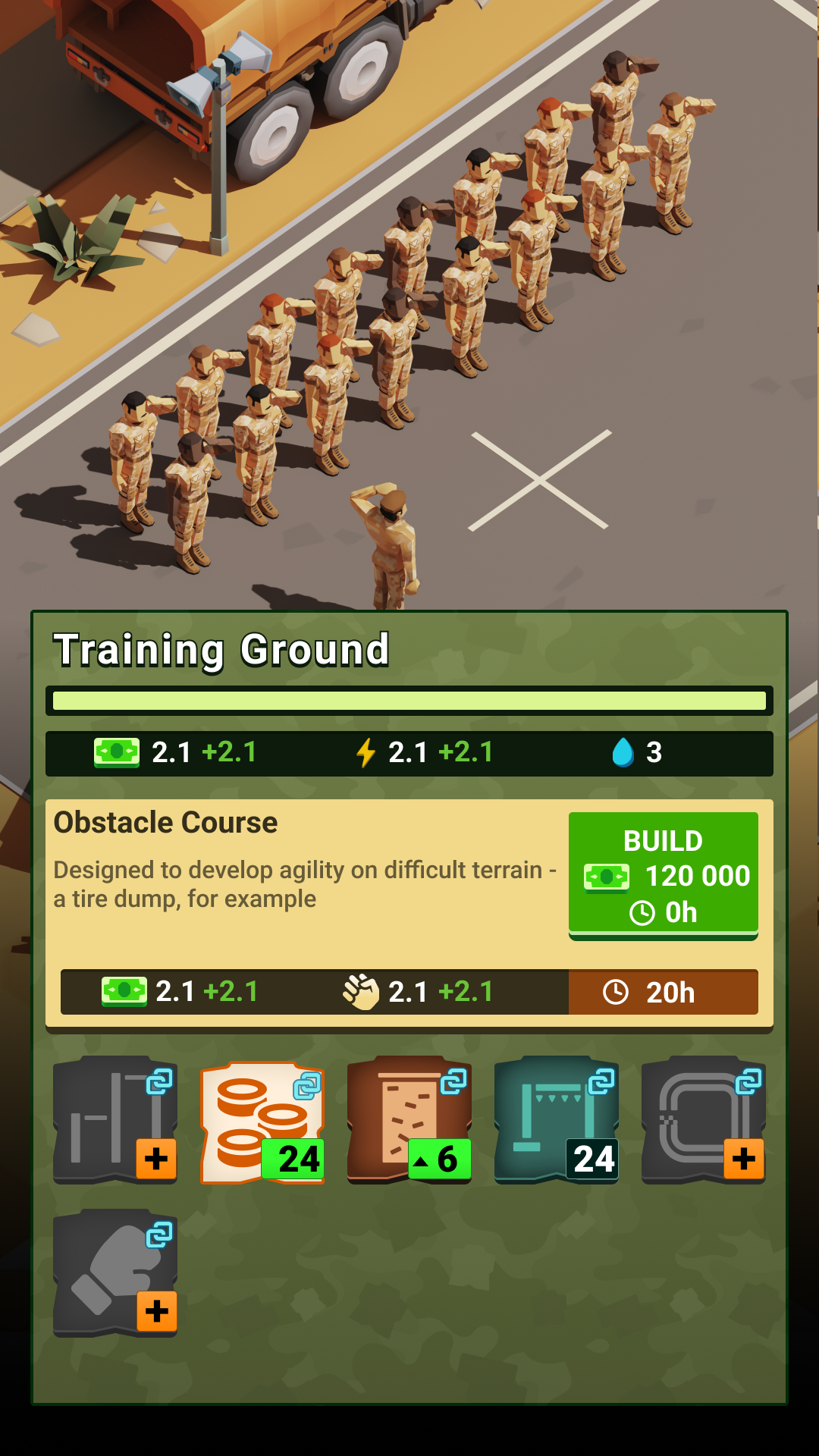 اسکرین شات 6 بازی The Idle Forces: Army Tycoon