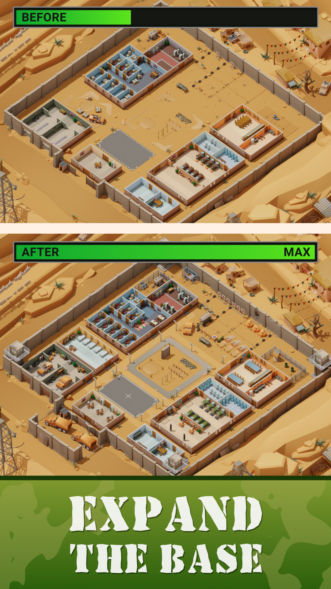 اسکرین شات 5 بازی The Idle Forces: Army Tycoon