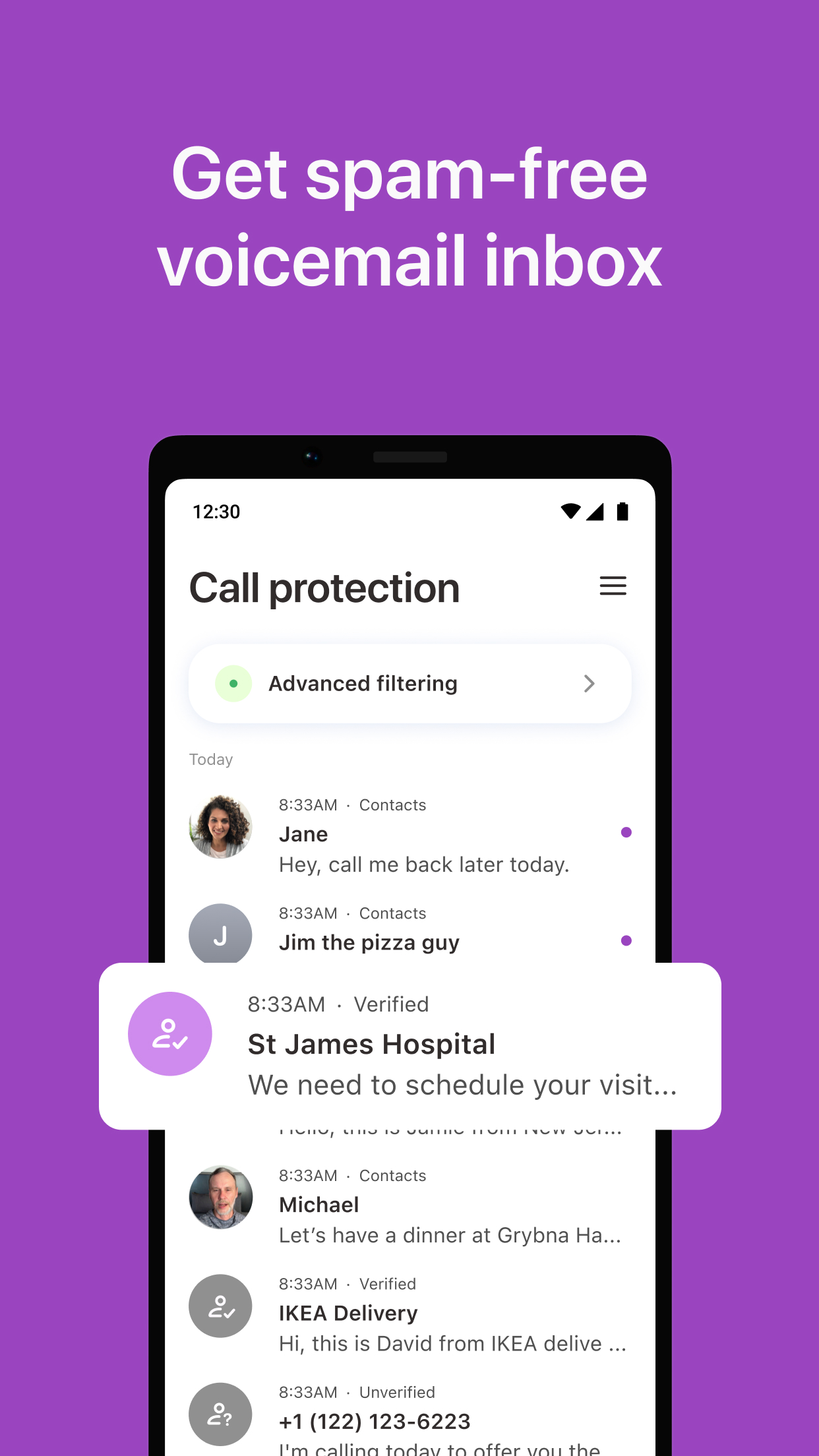 اسکرین شات 3 برنامه Robo Shield Spam Call Blocker