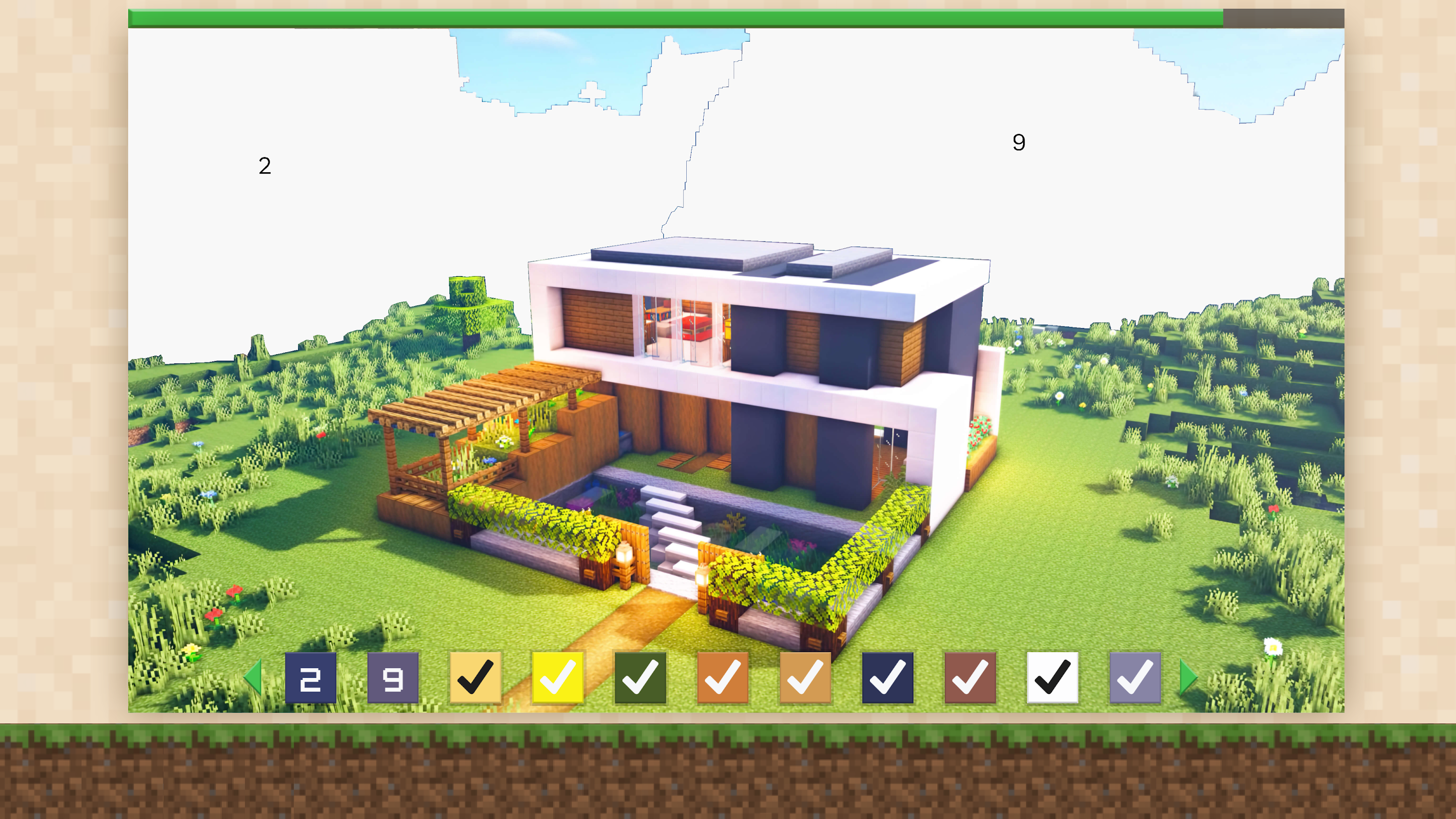 اسکرین شات 5 بازی House Coloring by Number