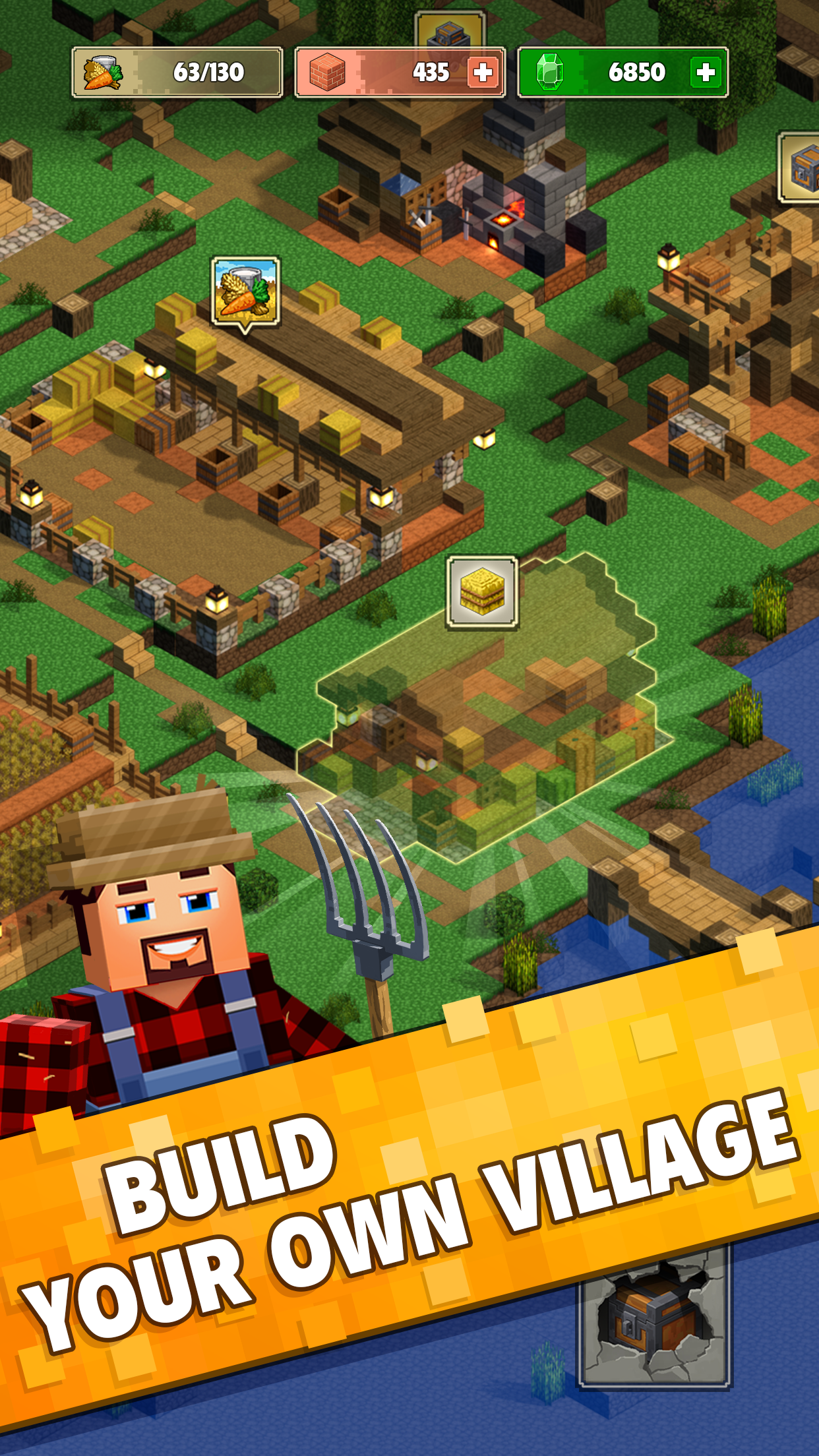اسکرین شات 3 بازی Minetap 3D: Idle-Merge RPG