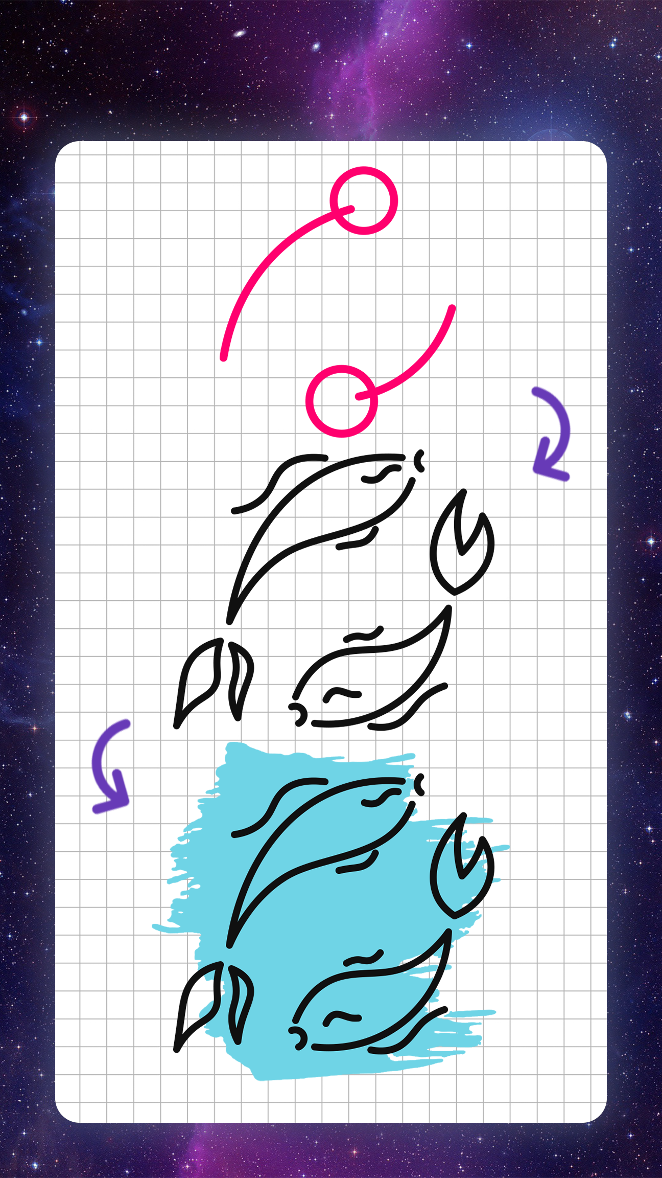 اسکرین شات 8 برنامه How to draw zodiac signs