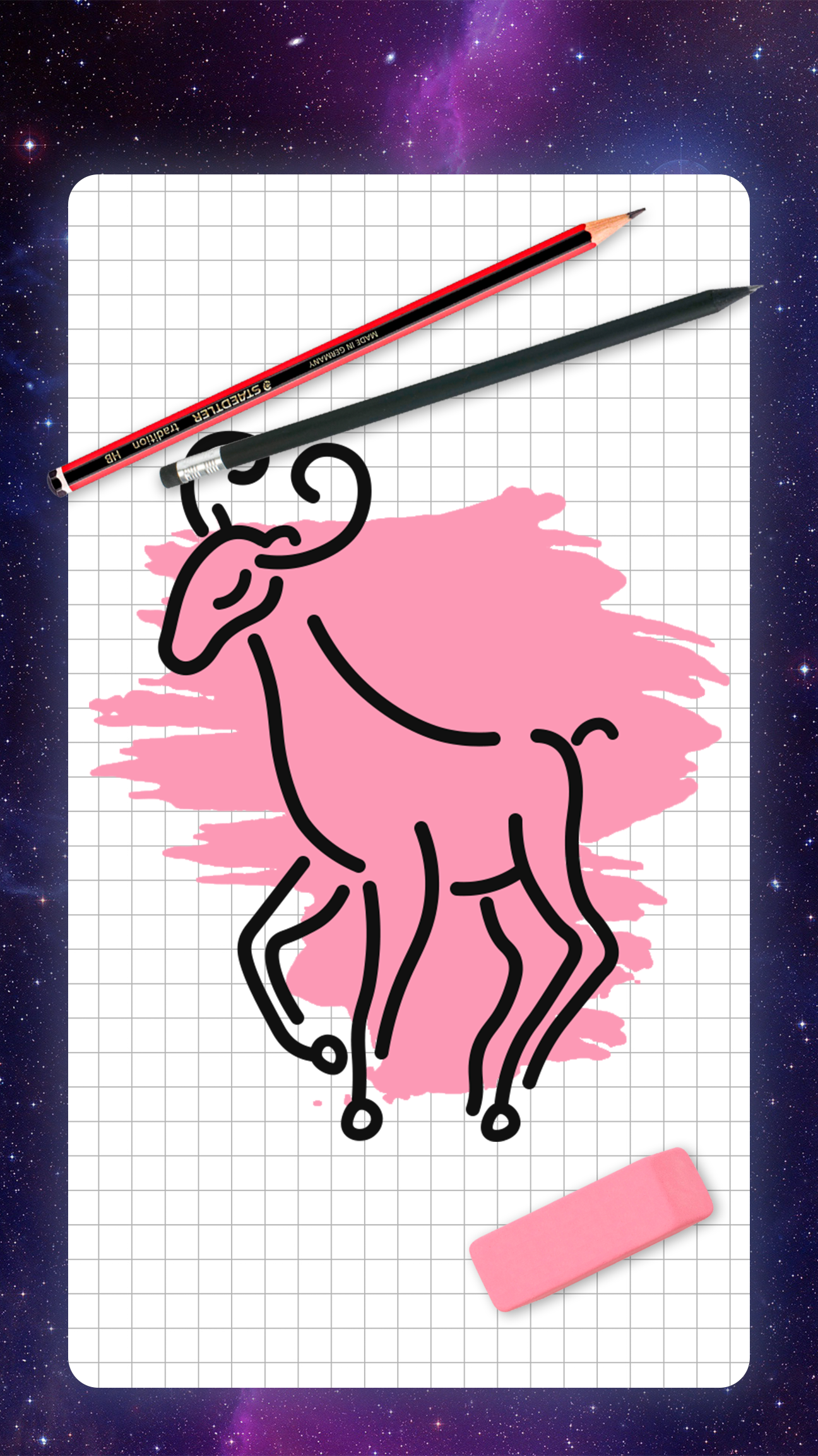 اسکرین شات 1 برنامه How to draw zodiac signs