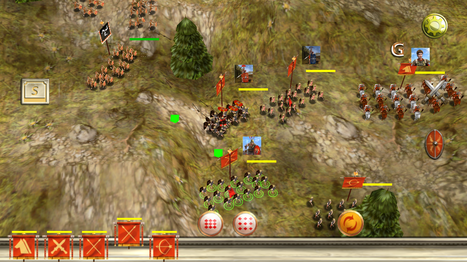 اسکرین شات 5 بازی Roman War(3D RTS)