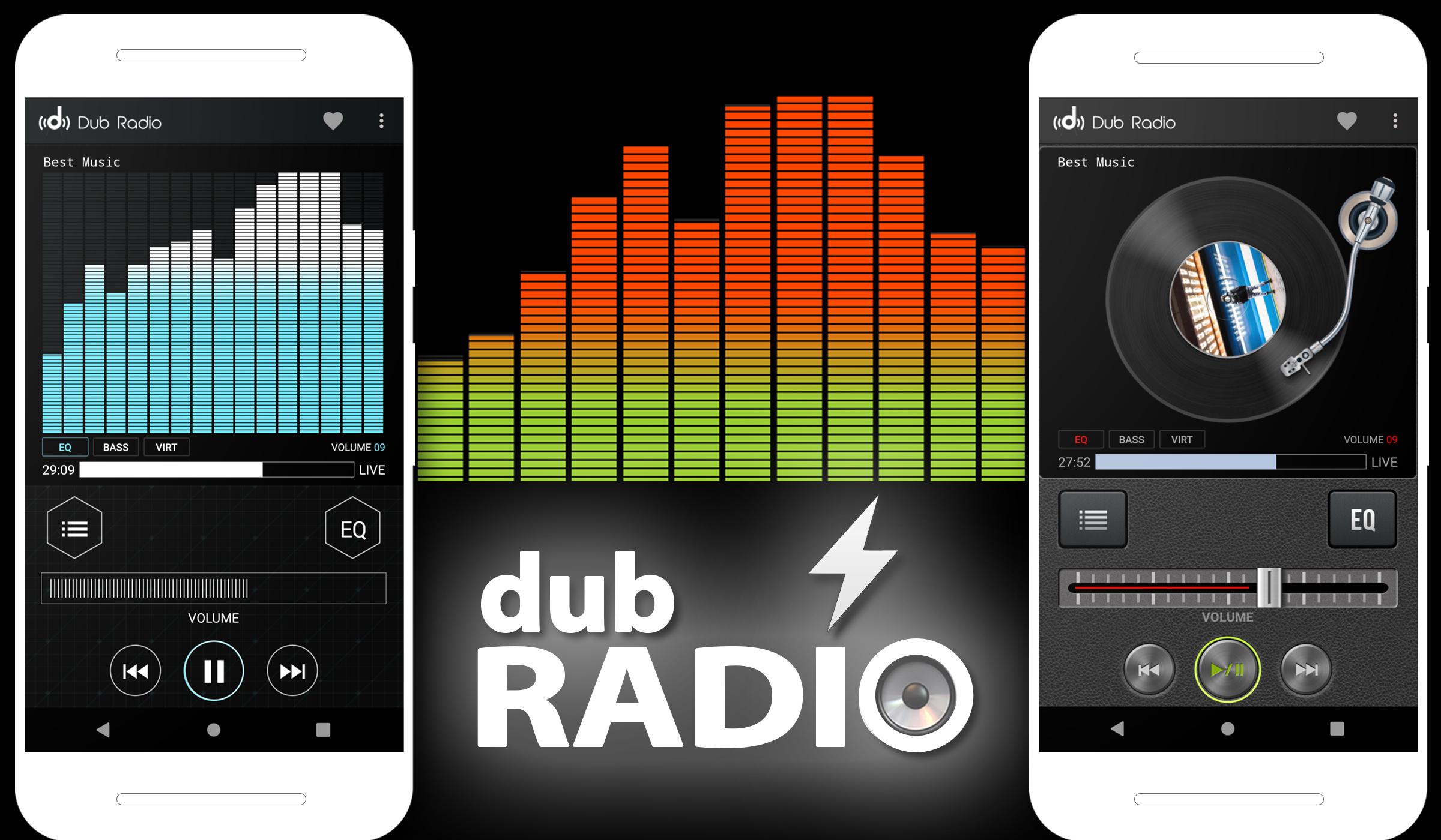 اسکرین شات 1 برنامه Dub Internet Radio FM AM