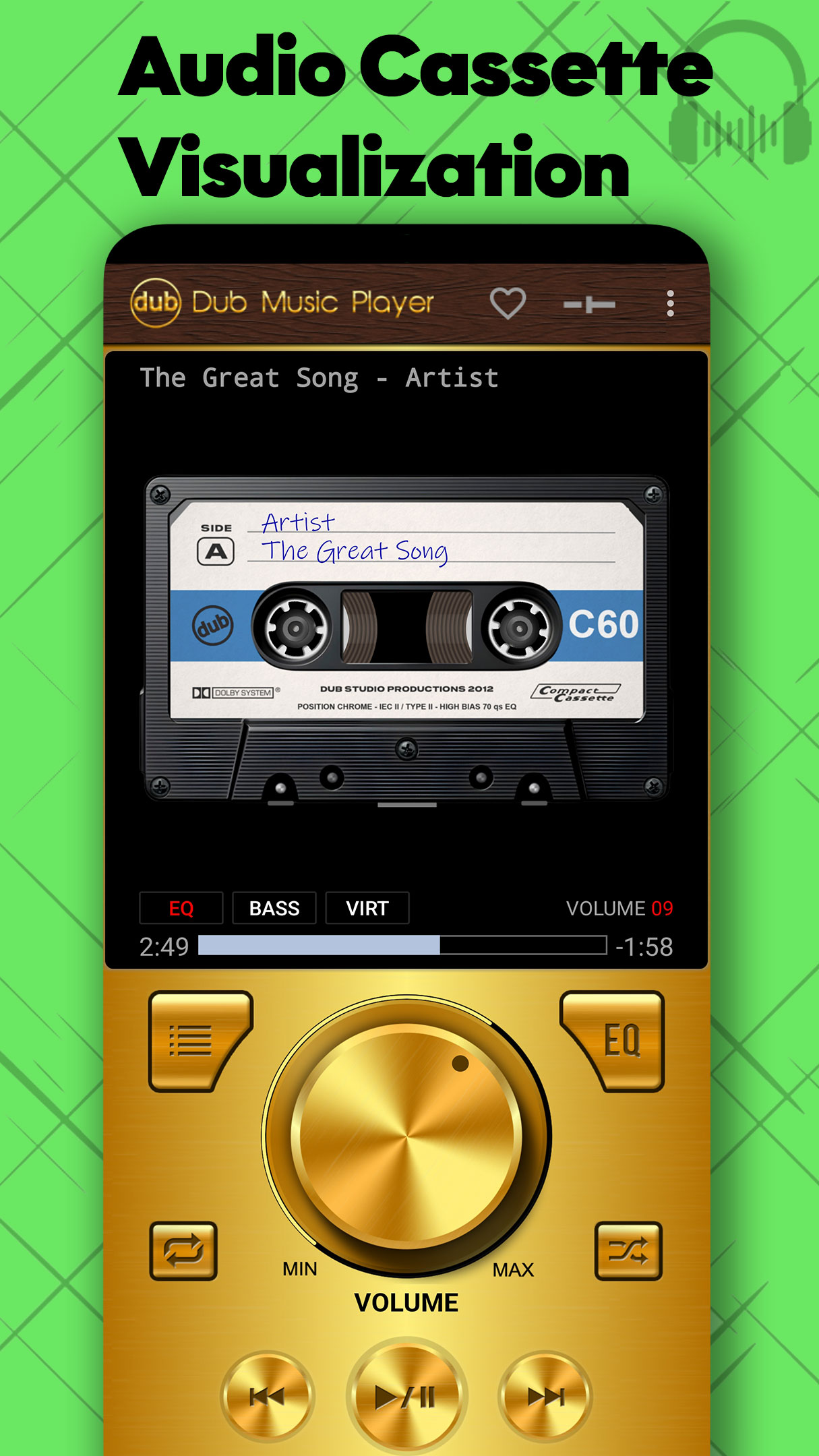 اسکرین شات 7 برنامه Dub Music Player - Mp3 Player
