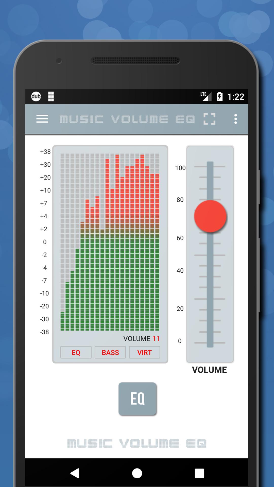 اسکرین شات 6 برنامه Music Volume EQ - Equalizer