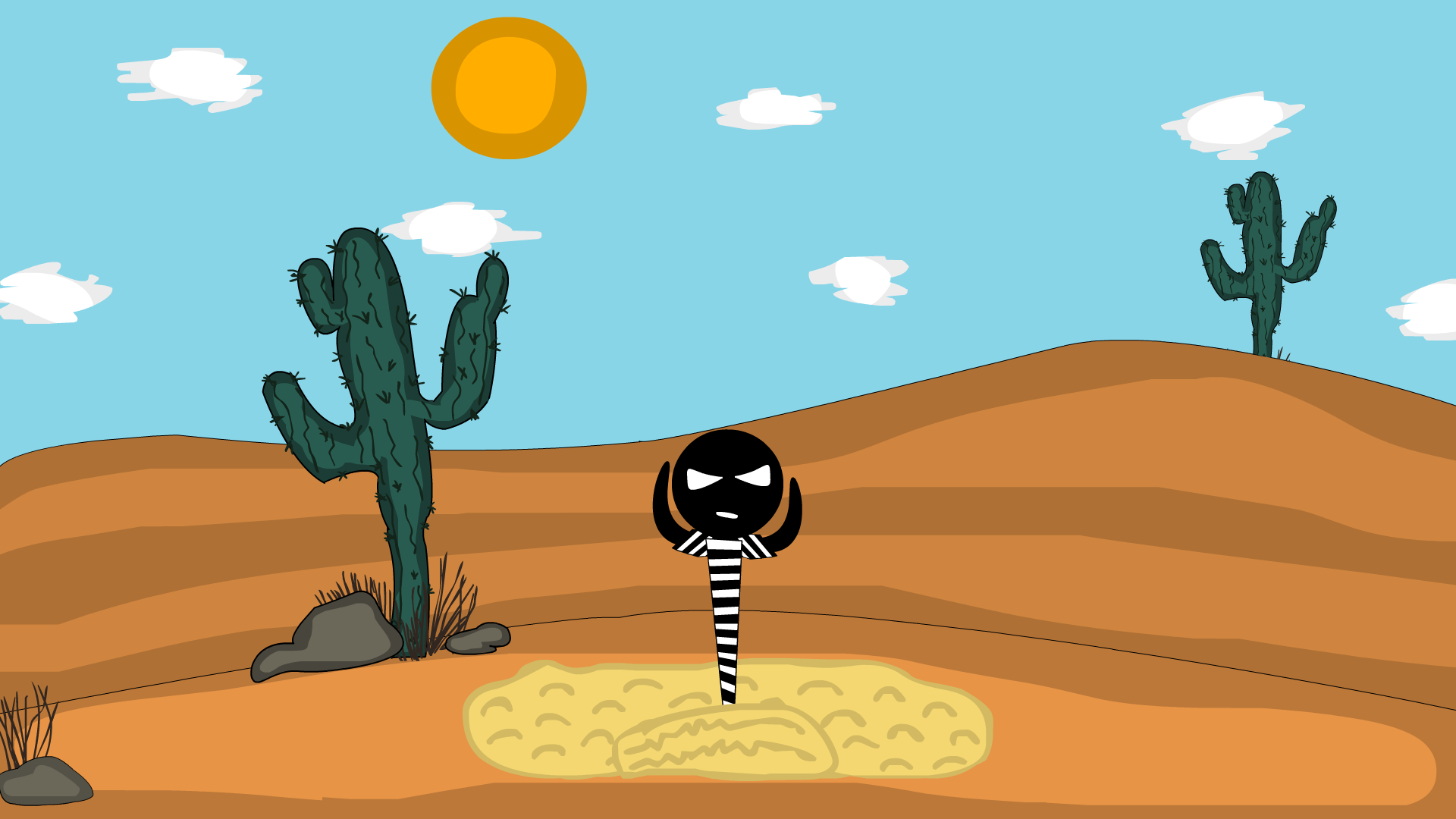 اسکرین شات 6 بازی Stickman Jailbreak 3 : Funny E