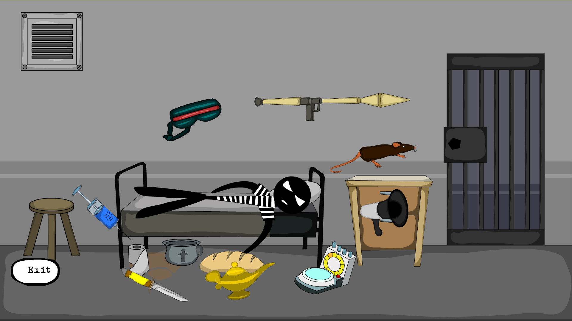 اسکرین شات 1 بازی Stickman Jailbreak 3 : Funny E