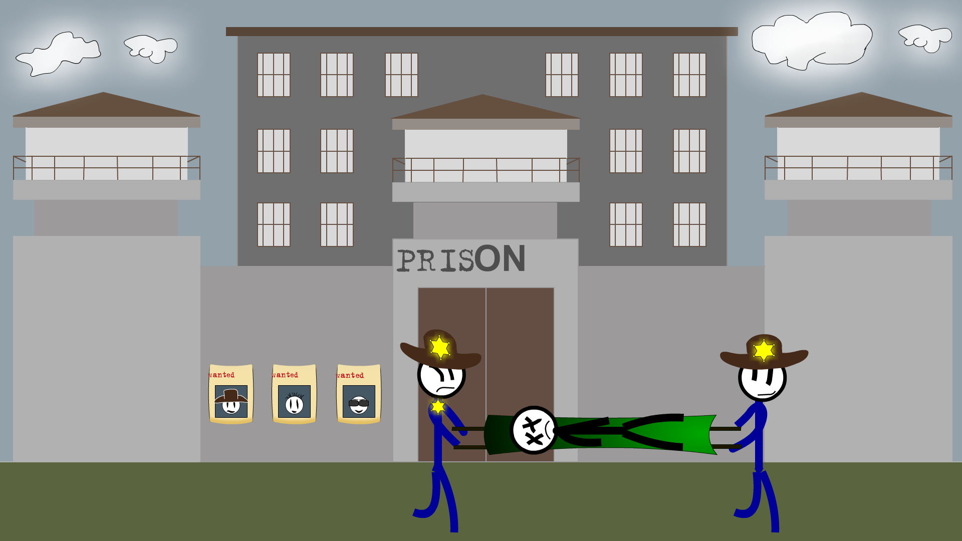 اسکرین شات 5 بازی Stickman Jailbreak 4 : Funny E