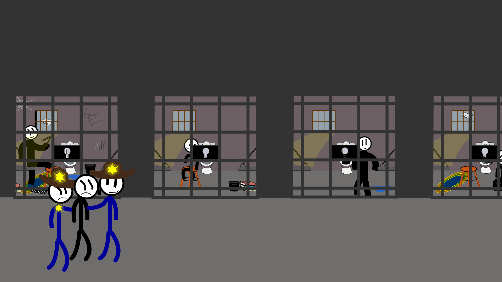 اسکرین شات 3 بازی Stickman Jailbreak 4 : Funny E