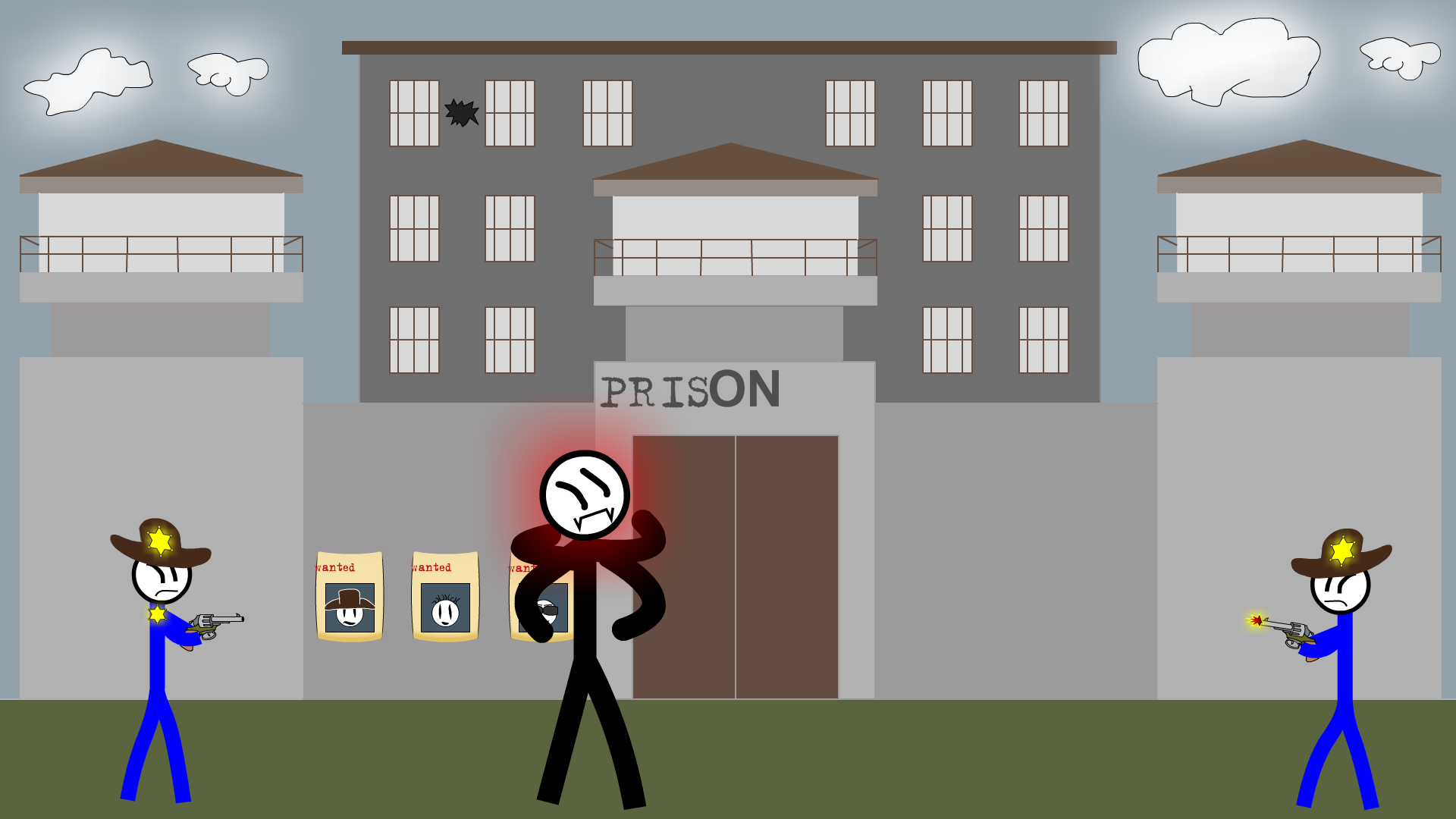اسکرین شات 2 بازی Stickman Jailbreak 4 : Funny E