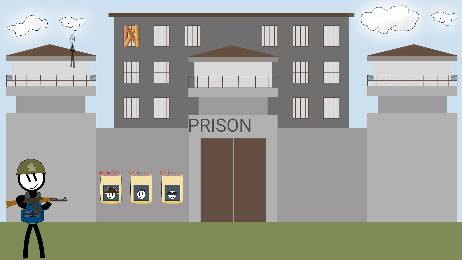 اسکرین شات 3 بازی Stickman Jailbreak 5 : Funny E