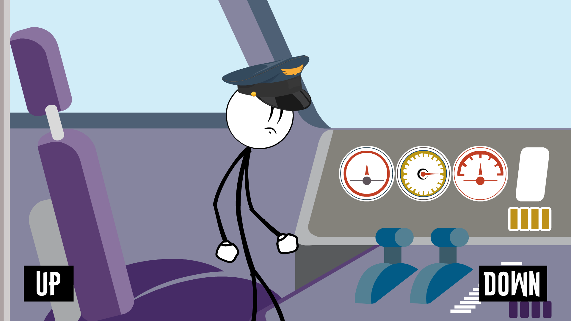 اسکرین شات 4 بازی Stickman Airplane Jailbreak