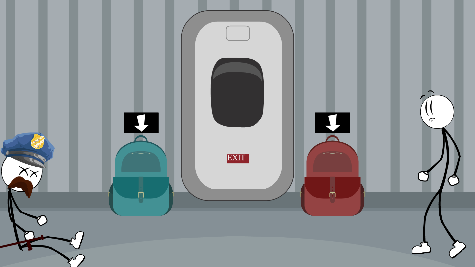 اسکرین شات 2 بازی Stickman Airplane Jailbreak