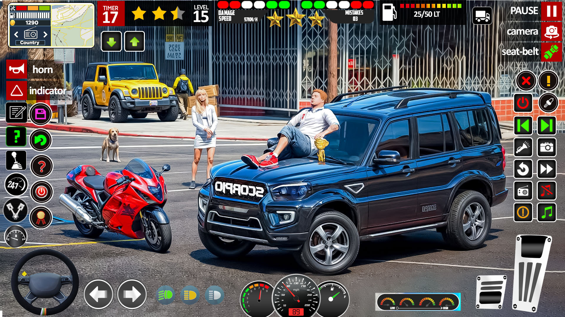 اسکرین شات 7 بازی 4x4 jeep game - jeep Simulator