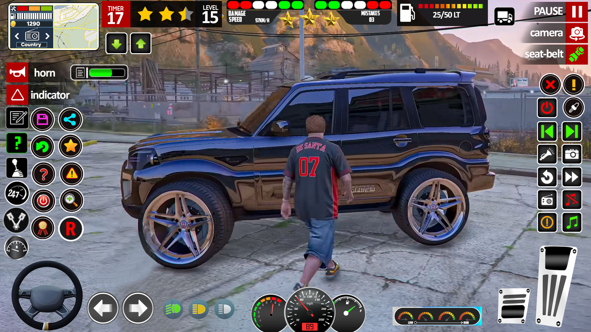 اسکرین شات 4 بازی 4x4 jeep game - jeep Simulator