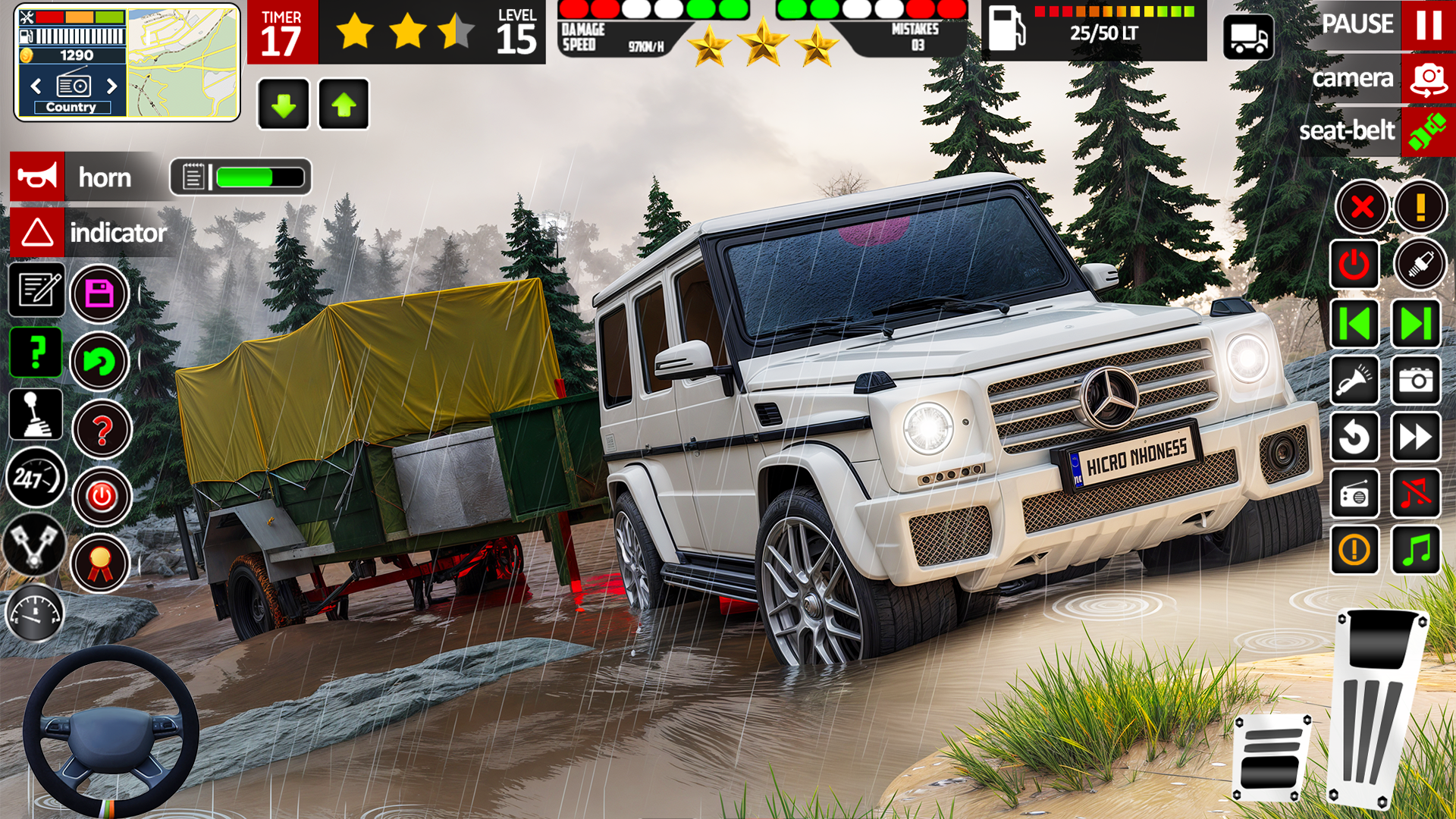 اسکرین شات 7 بازی 4x4 jeep game - jeep Simulator