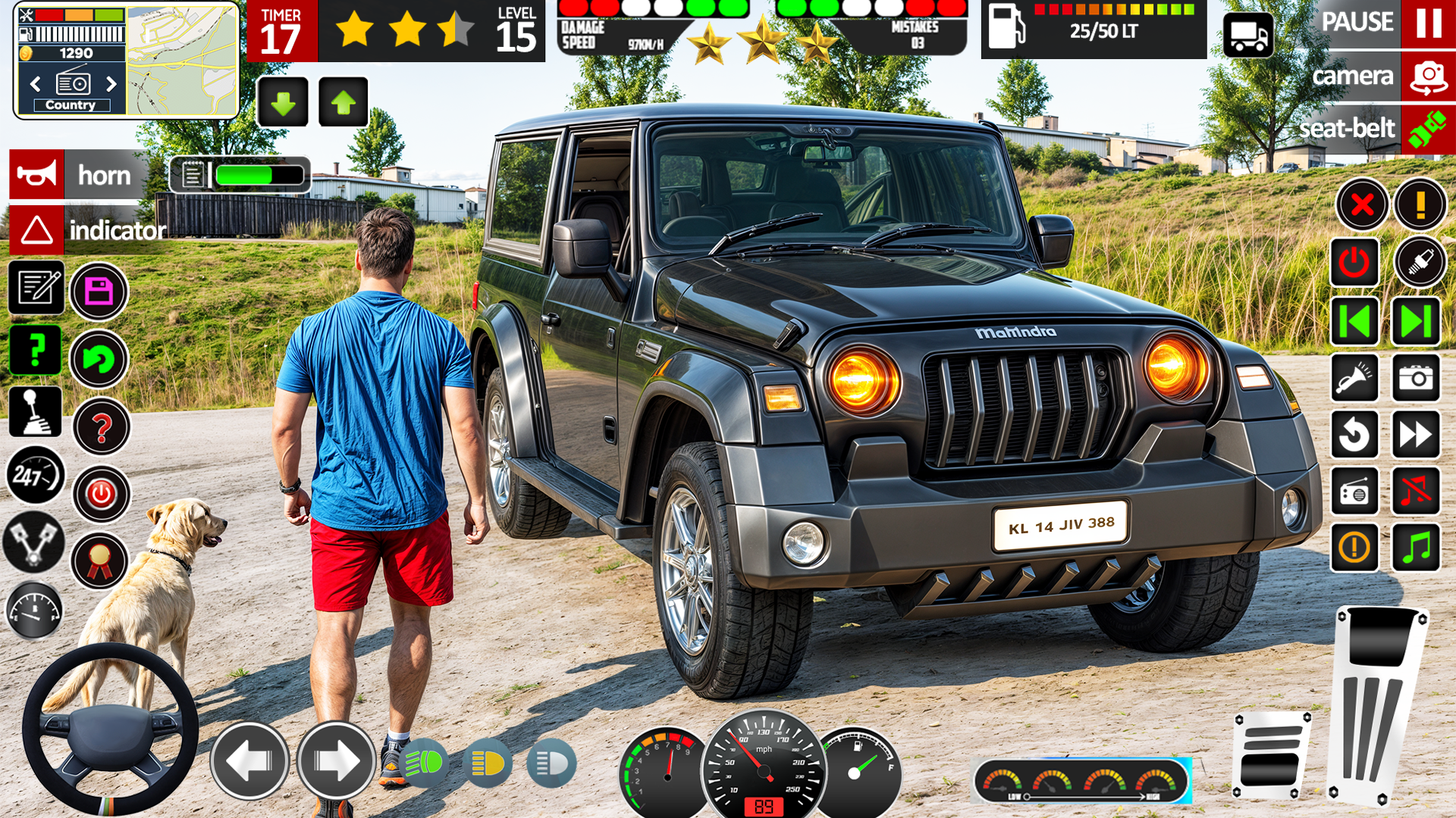 اسکرین شات 4 بازی 4x4 jeep game - jeep Simulator