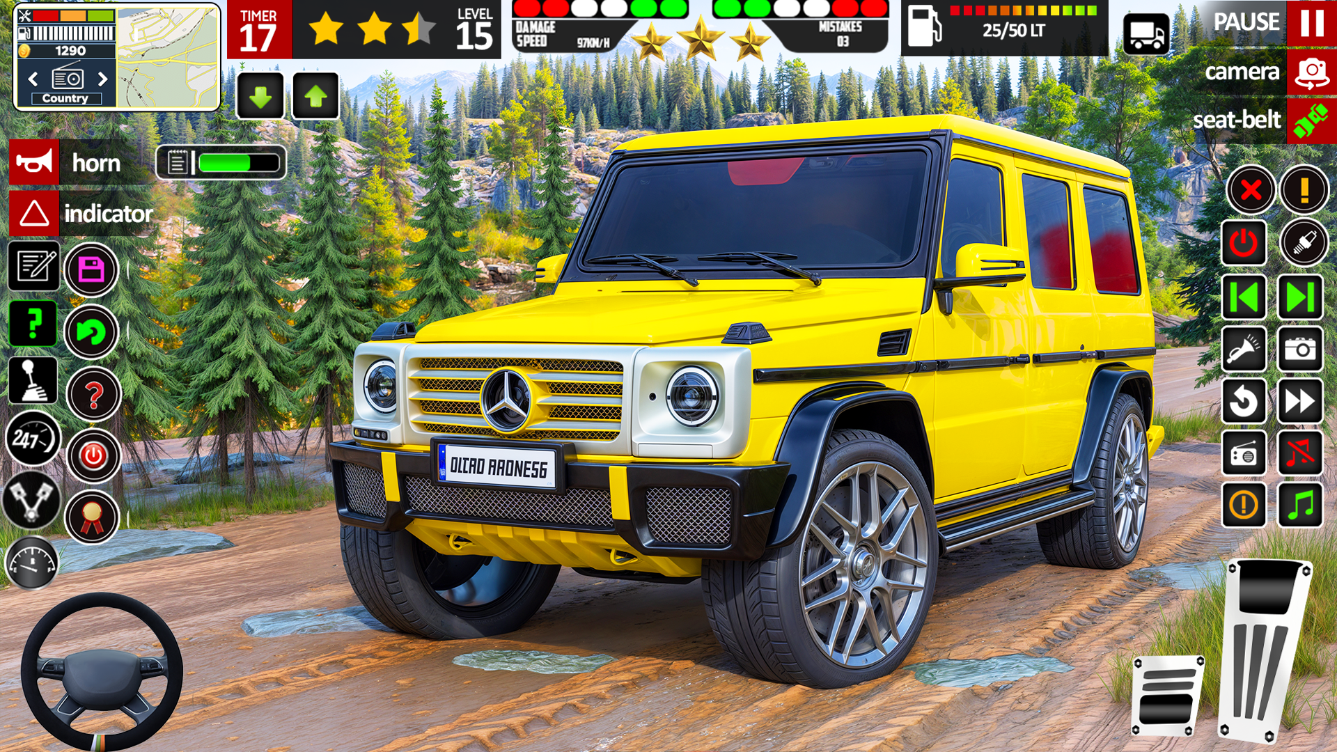 اسکرین شات 1 بازی 4x4 jeep game - jeep Simulator
