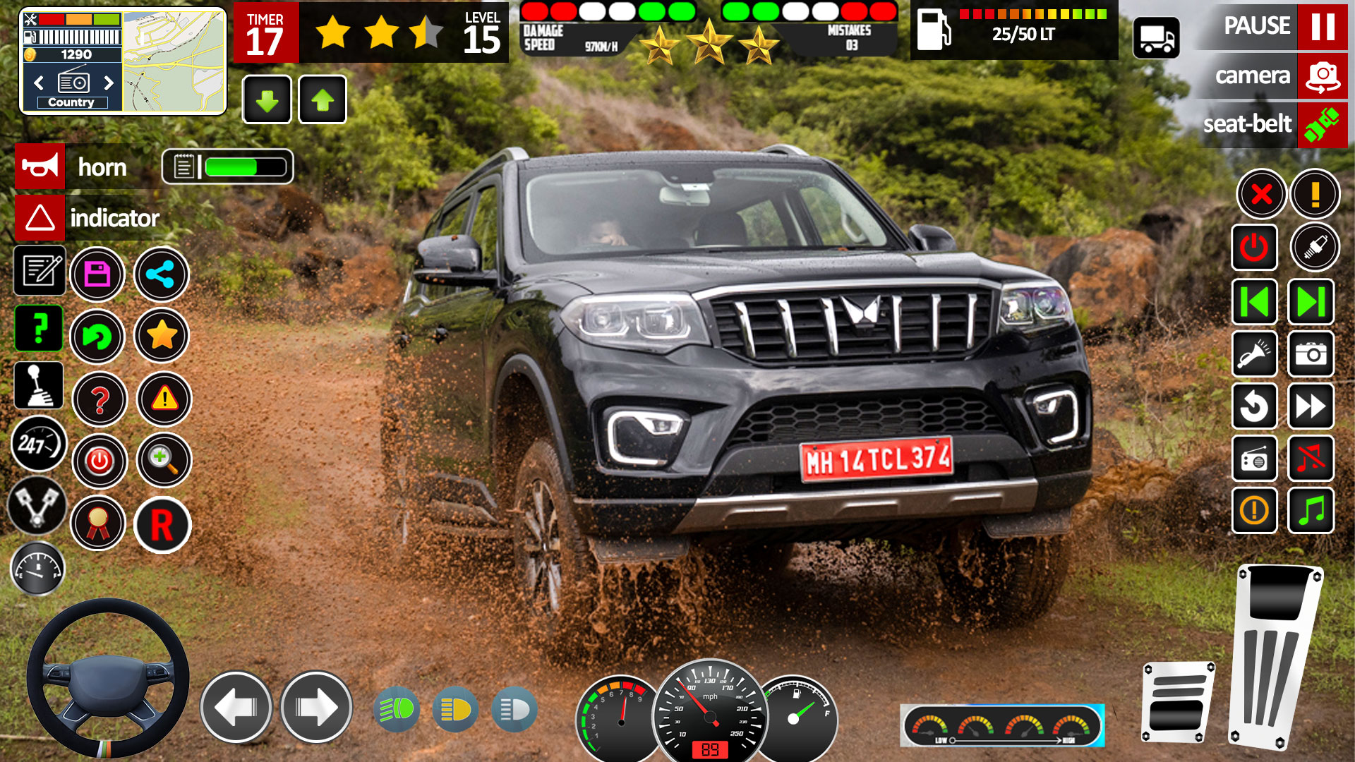 اسکرین شات 1 بازی 4x4 jeep game - jeep Simulator