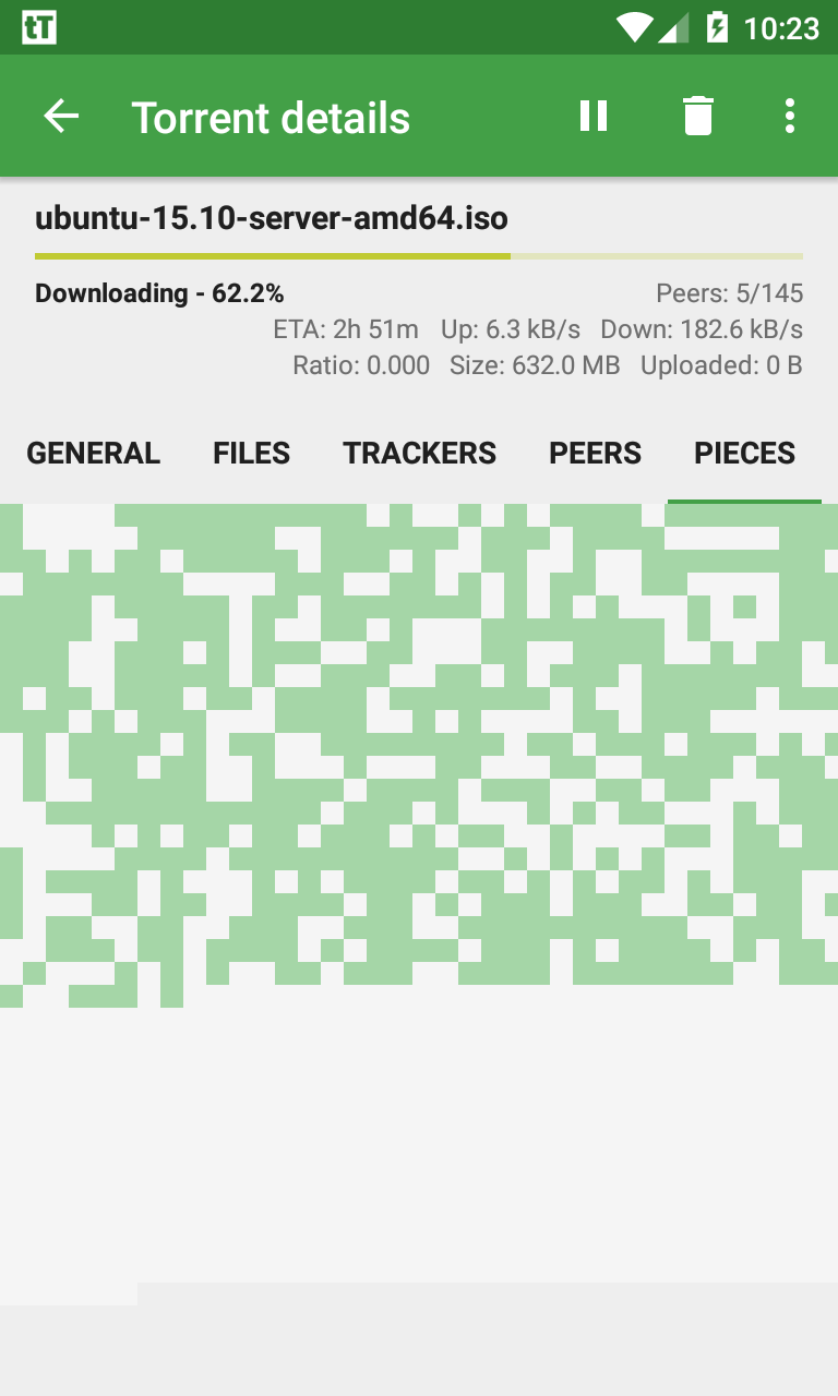 اسکرین شات 7 برنامه tTorrent Lite - Torrent Client