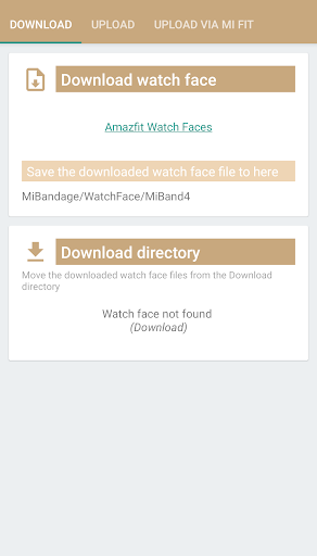 اسکرین شات برنامه Mi Bandage for Mi Band and Amazfit 7