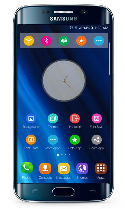 اسکرین شات 4 برنامه P9 launcher Huawei Theme