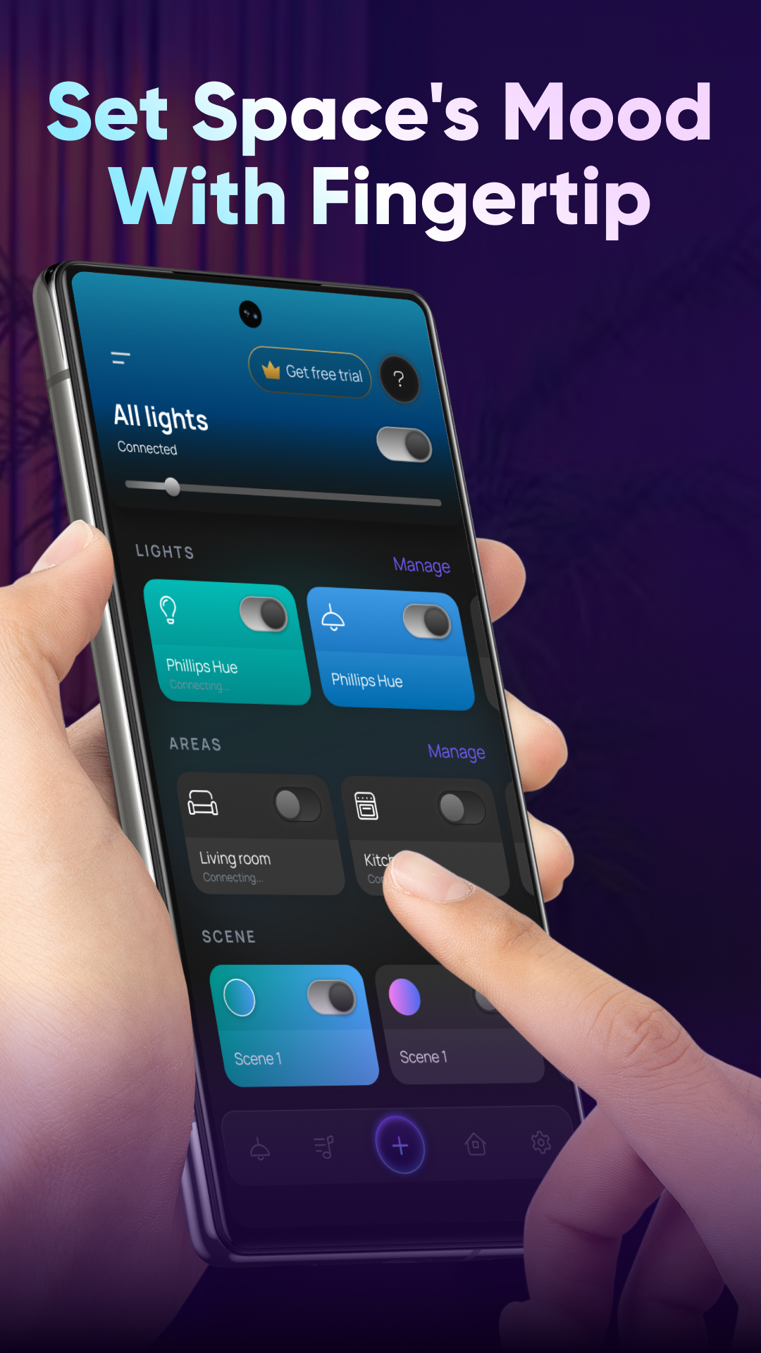 اسکرین شات 2 برنامه Led Light Controller Home App