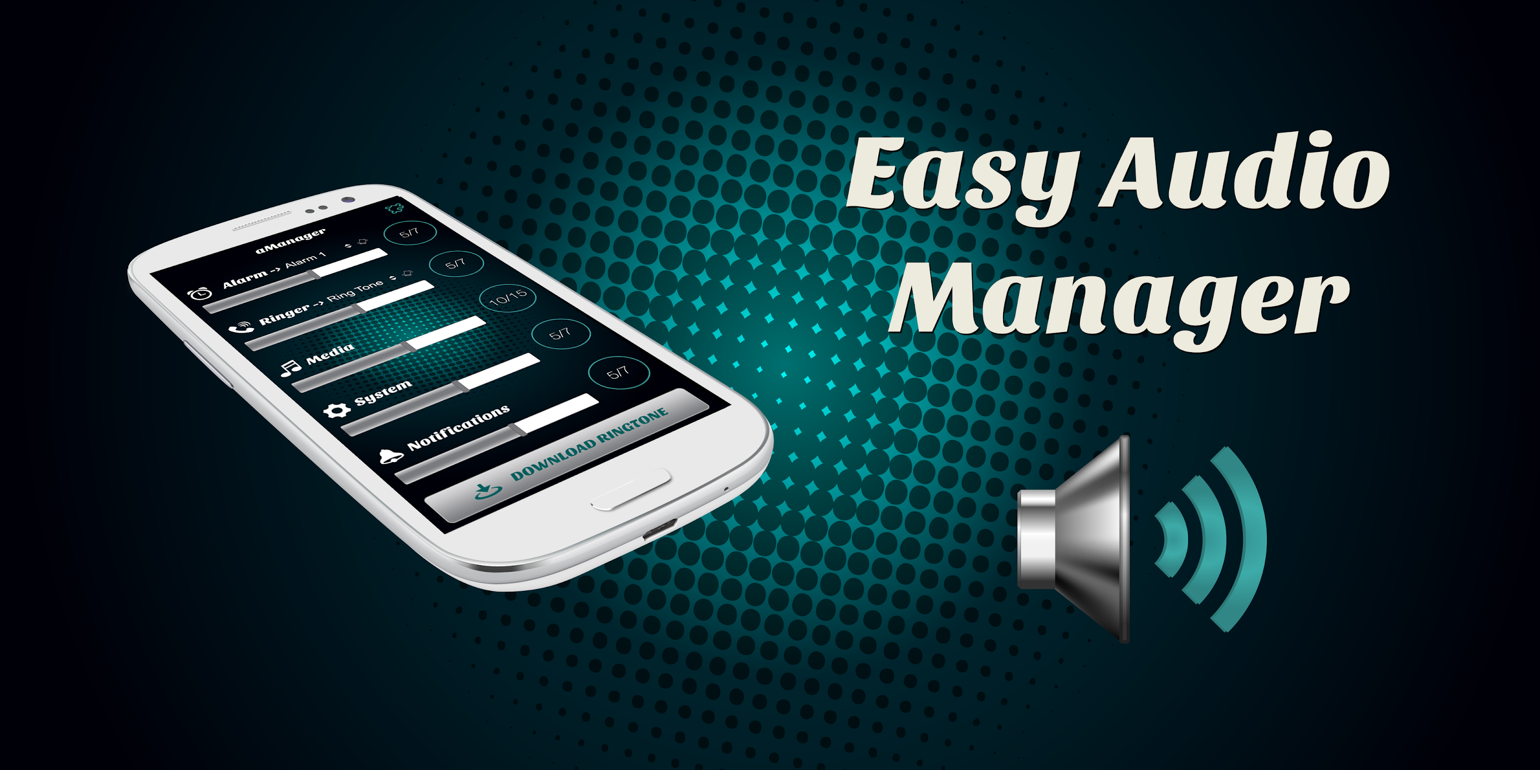 اسکرین شات 1 برنامه Easy Audio Manager