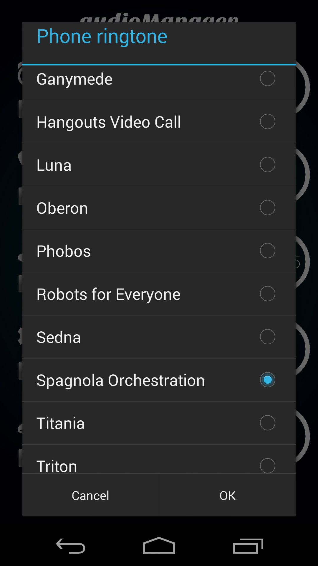 اسکرین شات 3 برنامه Easy Audio Manager